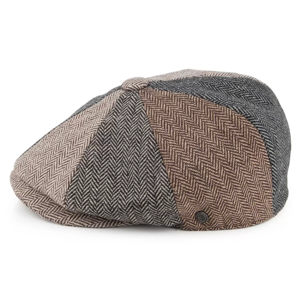 Casquettes Plates | Casquettes Femme^Jaxon & James Casquette Gavroche Patch à Chevrons multicolore JAXON & JAMES