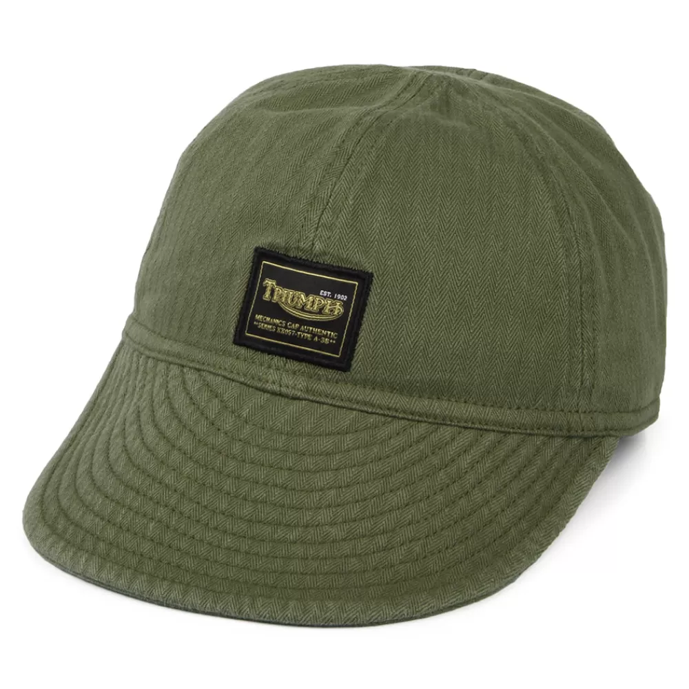 Casquettes Militaires | Casquettes Homme^Triumph Motorcycles Casquette Militaire en Coton sergé Grunt khaki