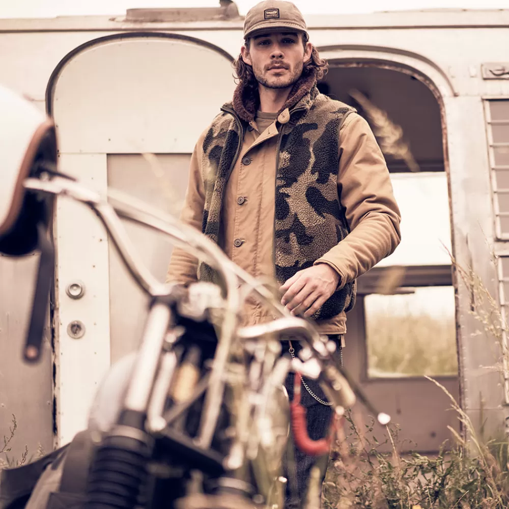 Casquettes Militaires | Casquettes Homme^Triumph Motorcycles Casquette Militaire en Coton sergé Grunt khaki