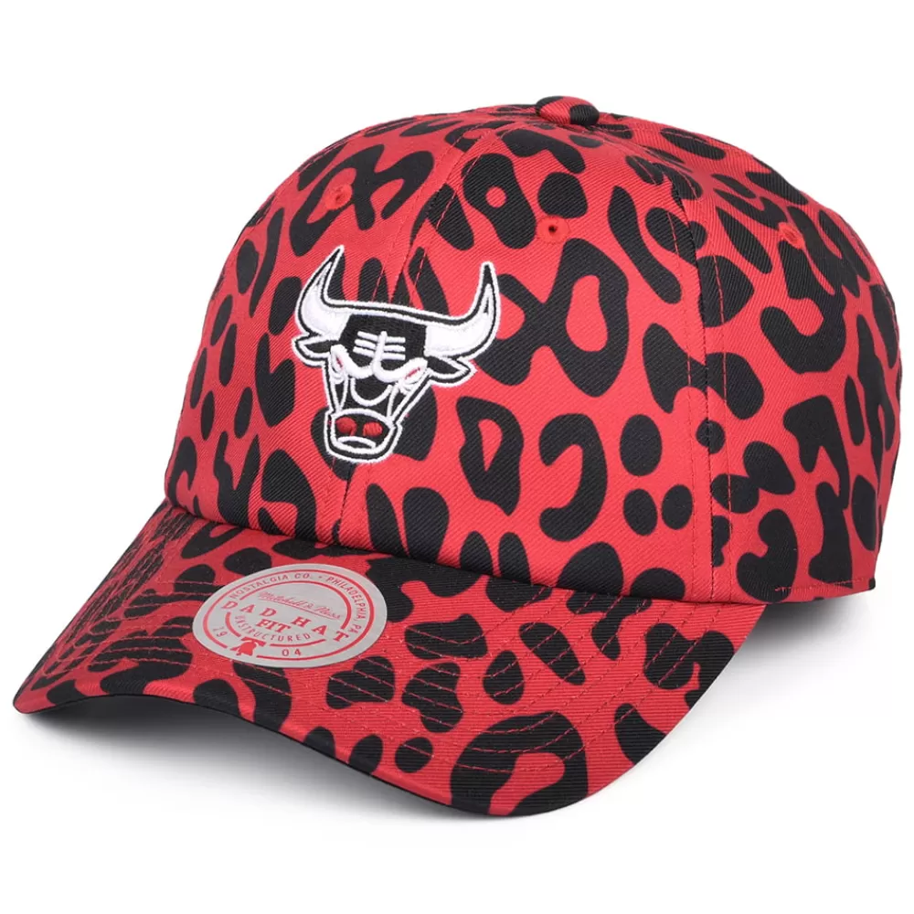 Casquettes De Baseball | Casquettes Homme^Mitchell & Ness Casquette NBA Wild Style Chicago Bulls rouge MITCHELL & NESS
