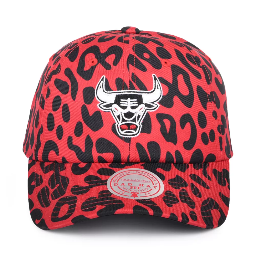 Casquettes De Baseball | Casquettes Homme^Mitchell & Ness Casquette NBA Wild Style Chicago Bulls rouge MITCHELL & NESS