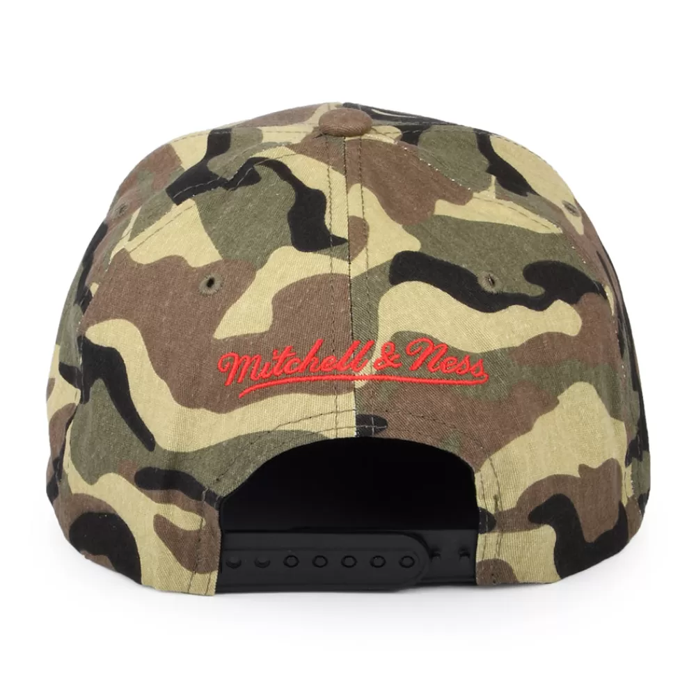 Casquettes De Baseball | Casquettes Homme^Mitchell & Ness Casquette NBA Woodland Desert Stretch L.A. Clippers camouflage MITCHELL & NESS