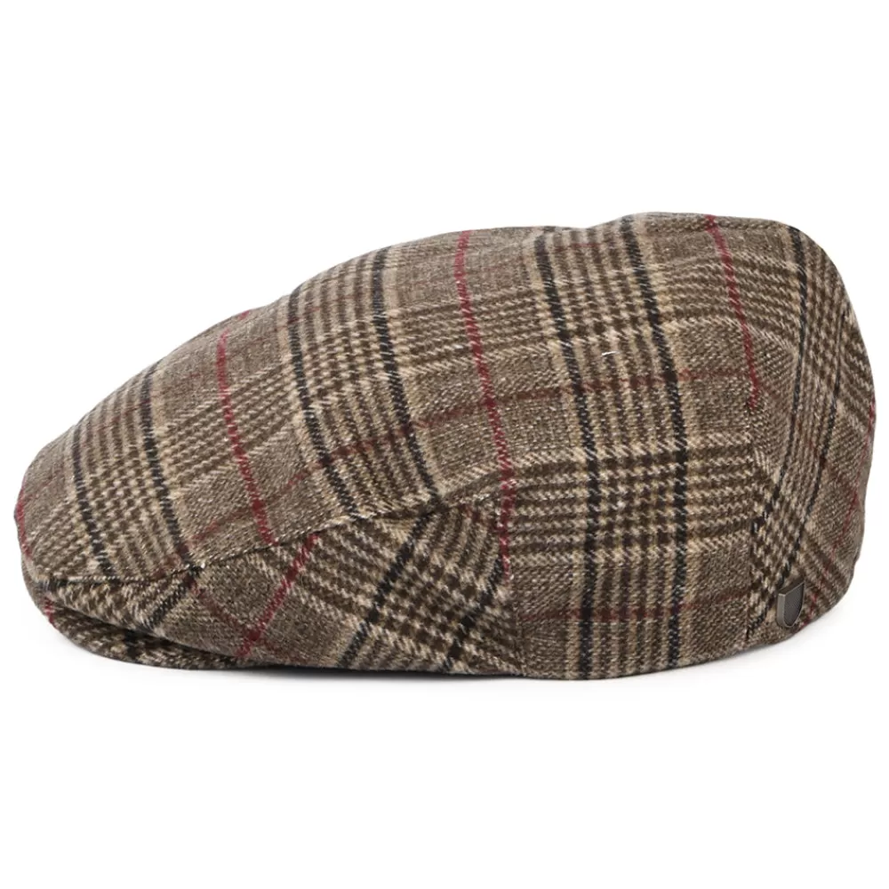 Casquettes Plates | Grandes Tailles^Brixton Casquette Plate à Carreaux Hooligan 20ème Anniversaire marron-multicolore