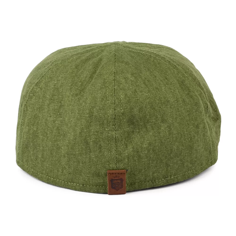 Casquettes Plates | Casquettes Plates^Failsworth Casquette Plate Bec-de-Canard en Coton Porto vert-bleu sarcelle