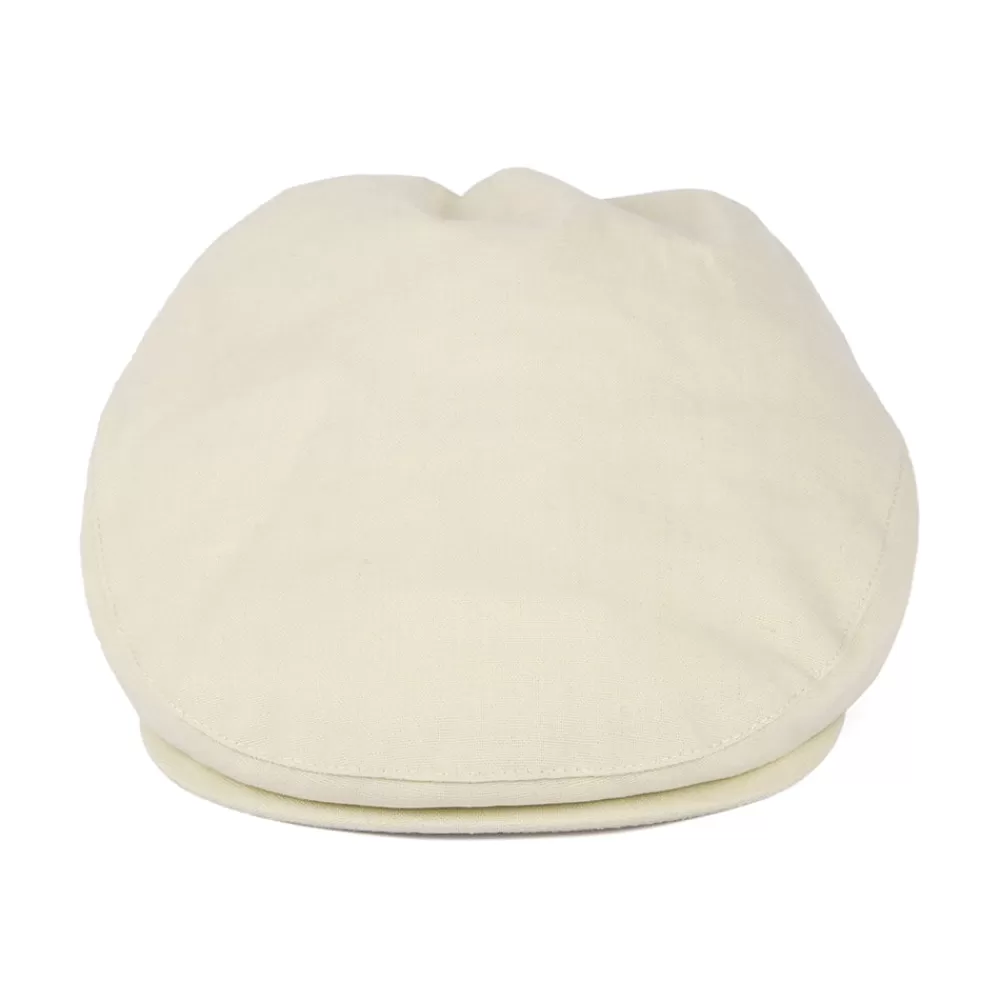 Casquettes Plates | Casquettes Plates^Christys Casquette Plate en Coton et Lin Balmoral babeurre