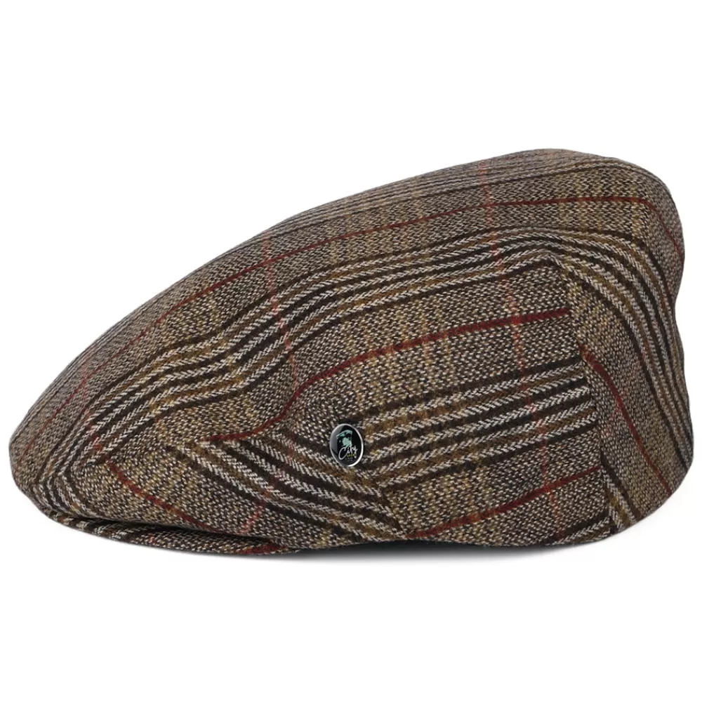 Casquettes Plates | Casquettes Plates^City Sport Casquette Plate en Laine et Cachemire Hampstead marron-beige sable