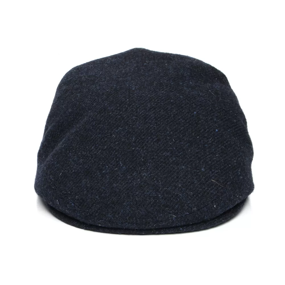 Casquettes Plates | Chapeaux Hiver^City Sport Casquette Plate en Laine Vierge Chinée bleu marine