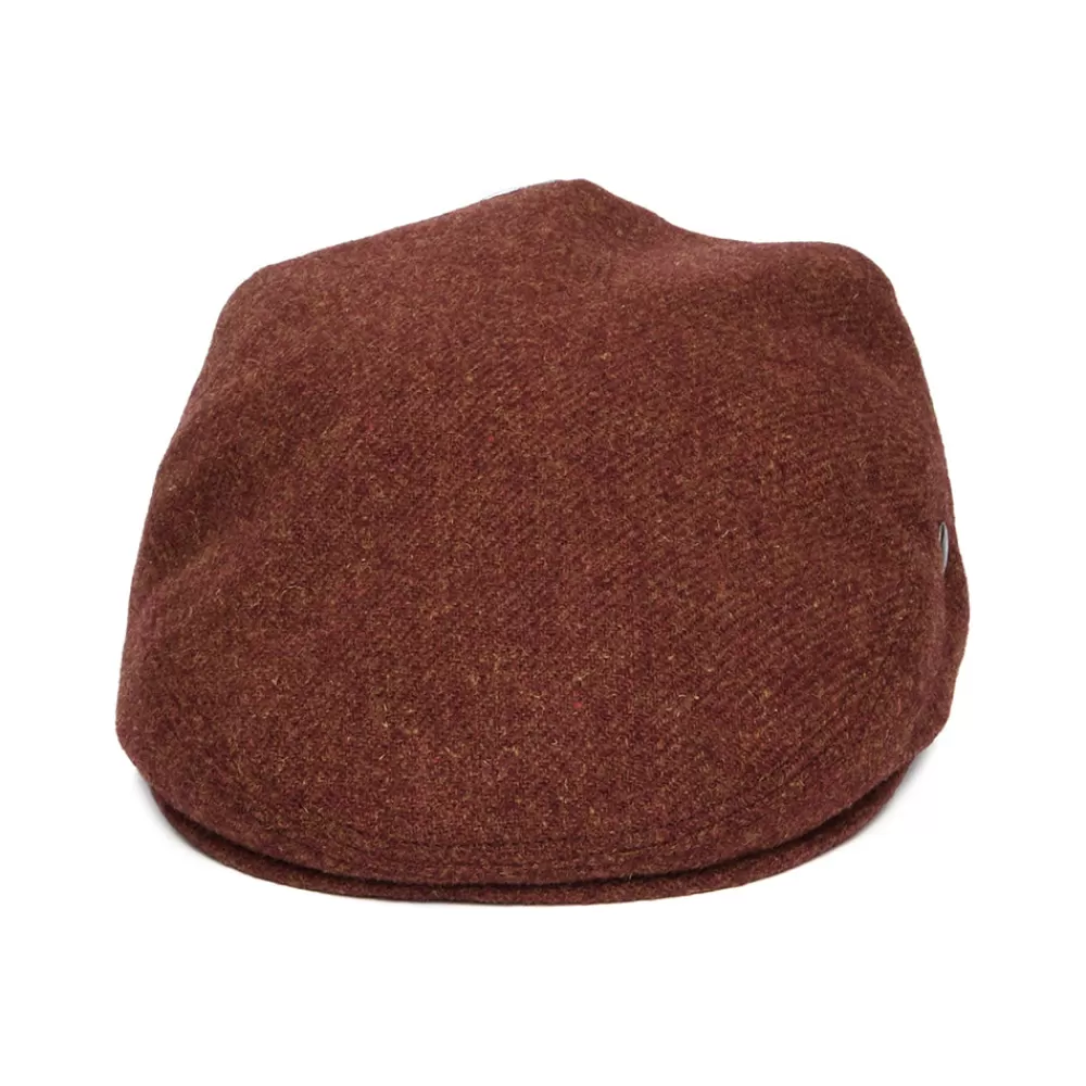 Casquettes Plates | Chapeaux Hiver^City Sport Casquette Plate en Laine Vierge Chinée rouille