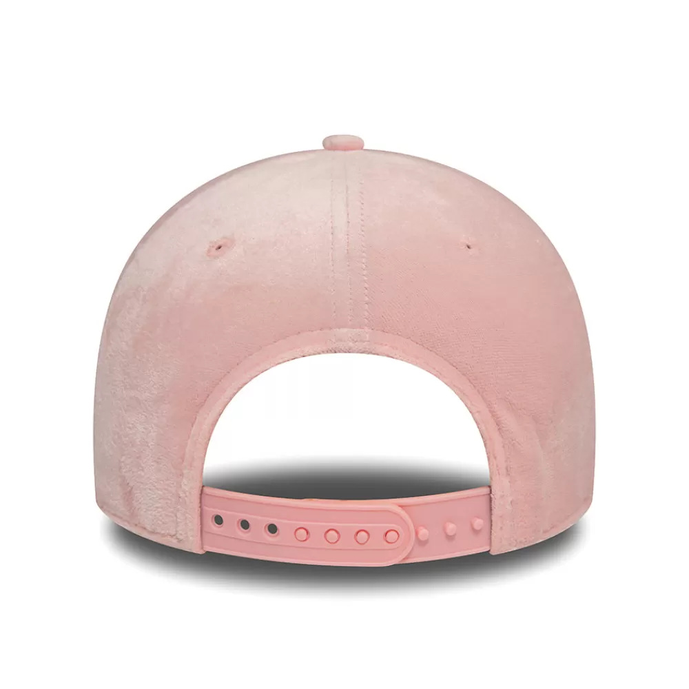 Casquettes De Baseball | Casquettes Femme^New Era Casquette Snapback Femme 9FORTY MLB Velour L.A. Dodgers rose clair