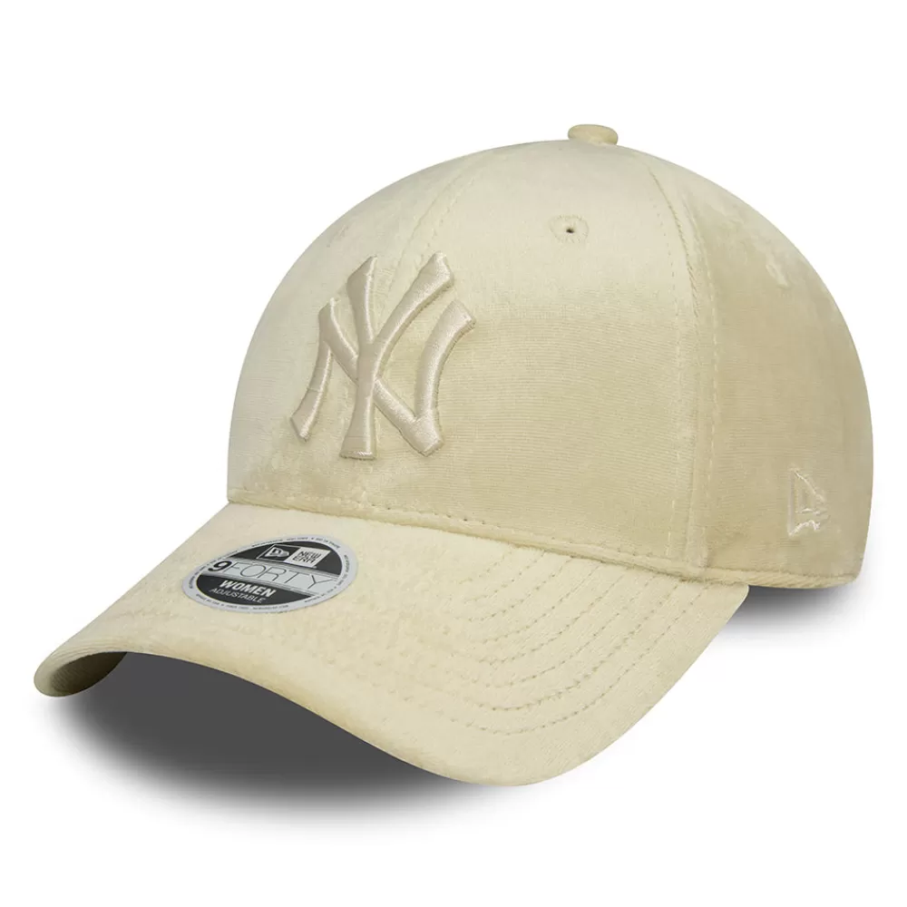 Casquettes De Baseball | Casquettes Femme^New Era Casquette Snapback Femme 9FORTY MLB Velour New York Yankees pierre