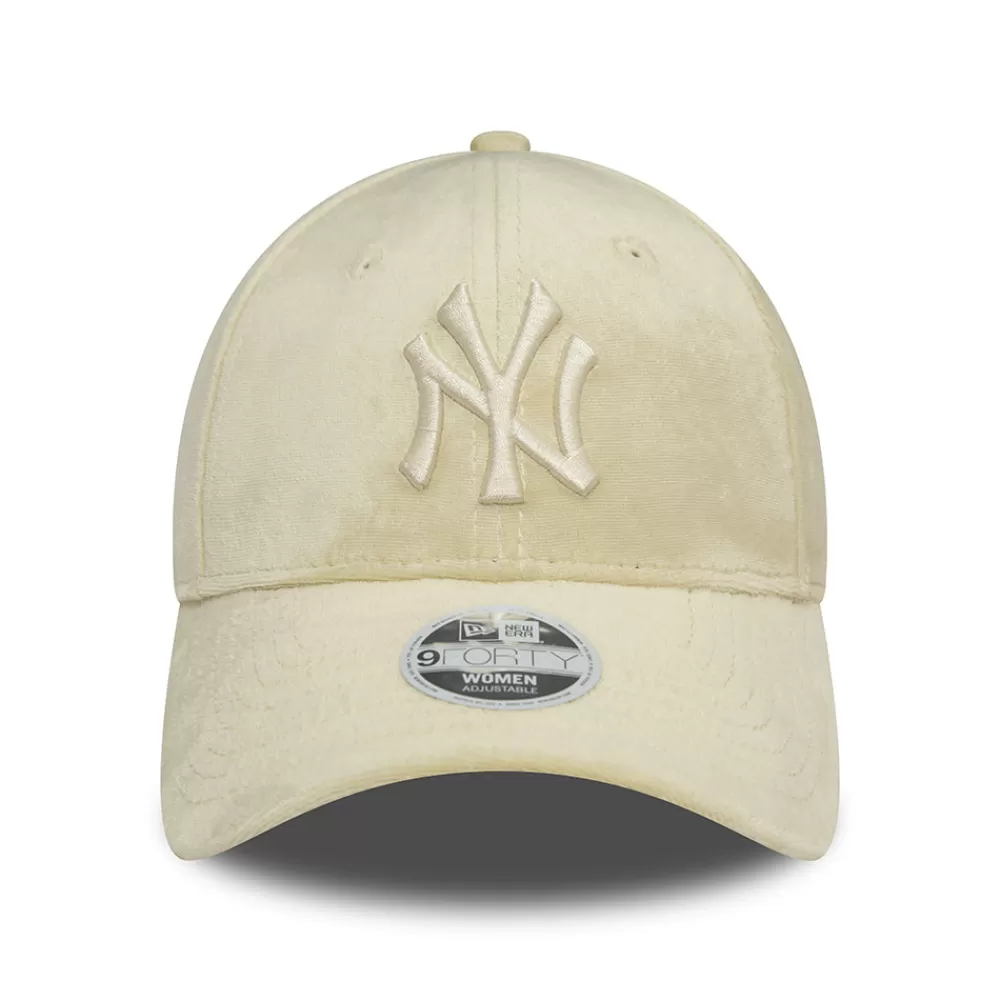 Casquettes De Baseball | Casquettes Femme^New Era Casquette Snapback Femme 9FORTY MLB Velour New York Yankees pierre