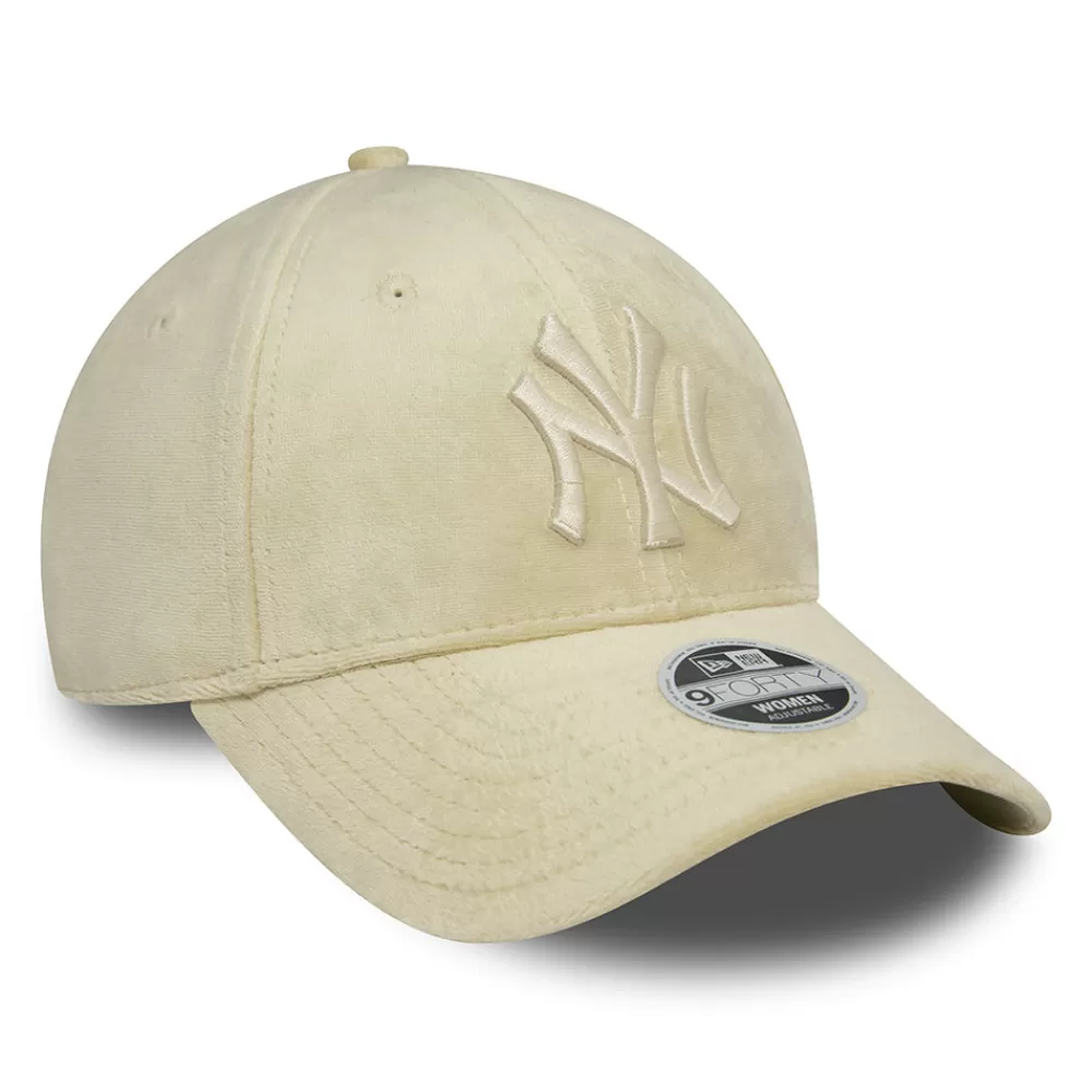Casquettes De Baseball | Casquettes Femme^New Era Casquette Snapback Femme 9FORTY MLB Velour New York Yankees pierre