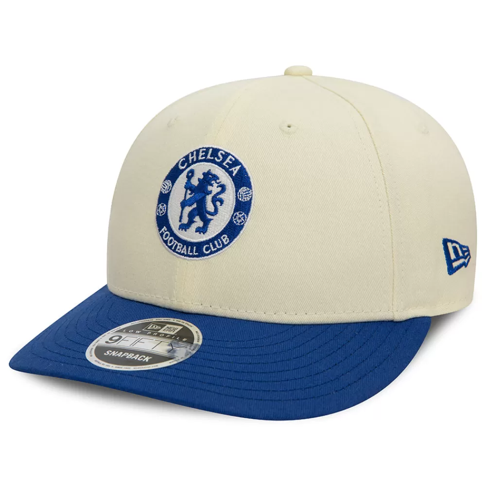 Casquettes De Baseball | Casquettes Homme^New Era Casquette Snapback 9FIFTY Lion Crest Low Profile Chelsea FC blanc cassé-bleu
