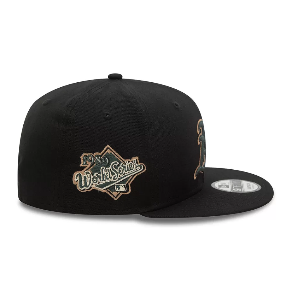 Casquettes De Baseball | Casquettes Homme^New Era Casquette Snapback 9FIFTY MLB Seasonal World Series Oakland Athletics noir