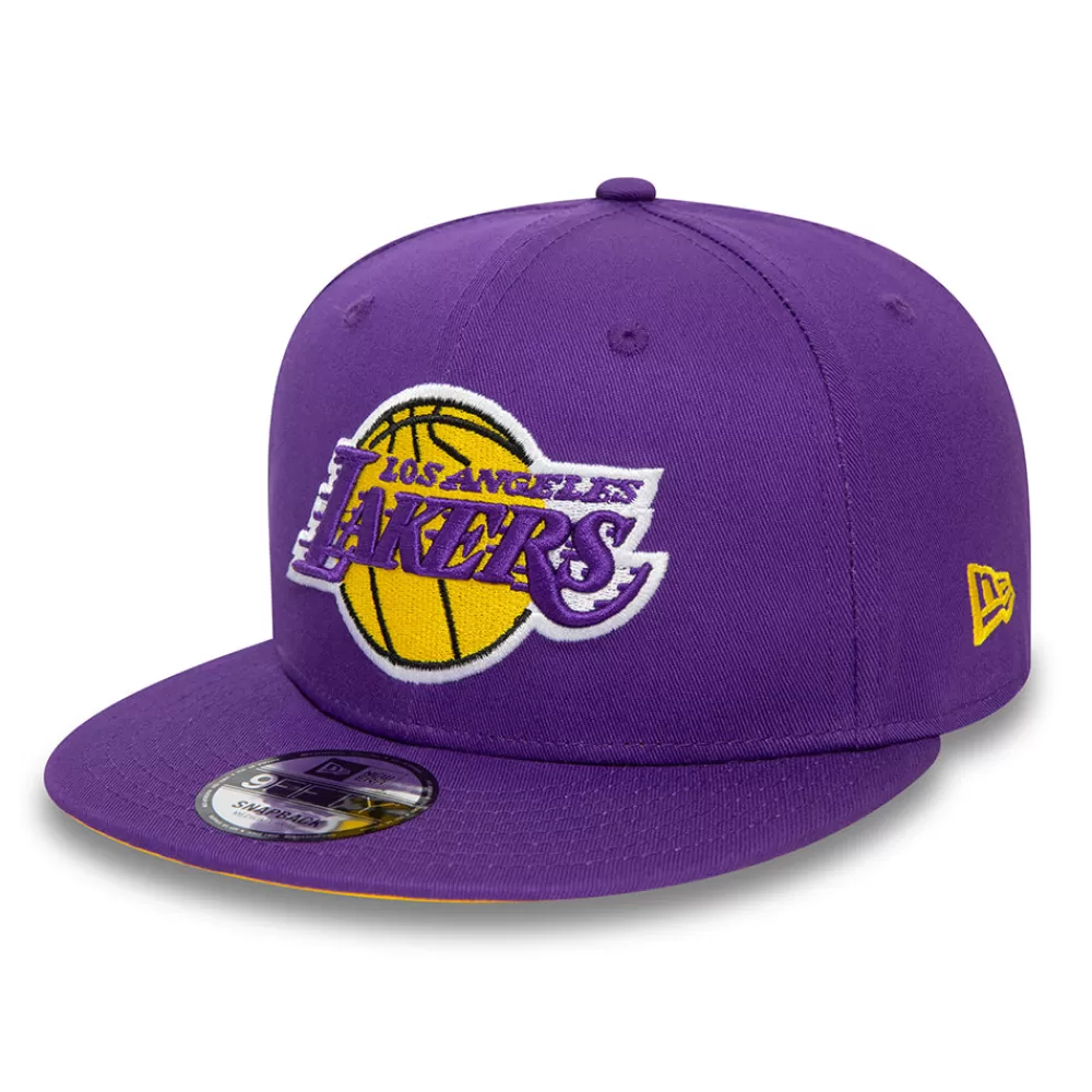 Casquettes Homme^New Era Casquette Snapback 9FIFTY NBA Rear Logo L.A. Lakers violet