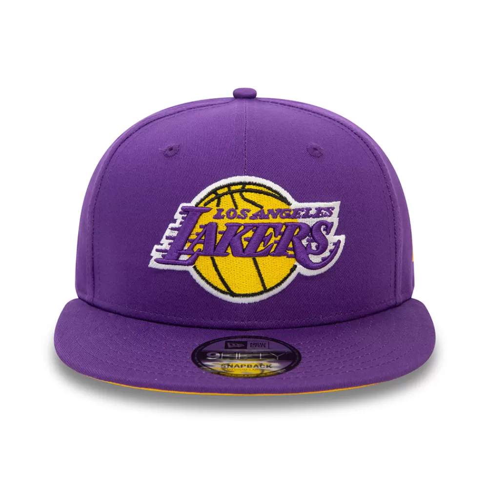 Casquettes Homme^New Era Casquette Snapback 9FIFTY NBA Rear Logo L.A. Lakers violet