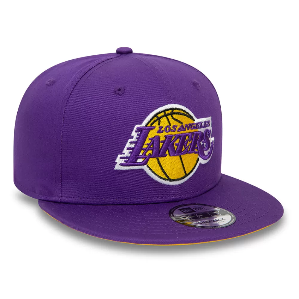 Casquettes Homme^New Era Casquette Snapback 9FIFTY NBA Rear Logo L.A. Lakers violet