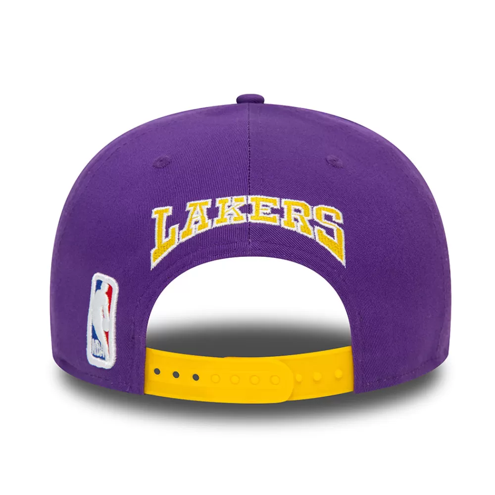 Casquettes Homme^New Era Casquette Snapback 9FIFTY NBA Rear Logo L.A. Lakers violet