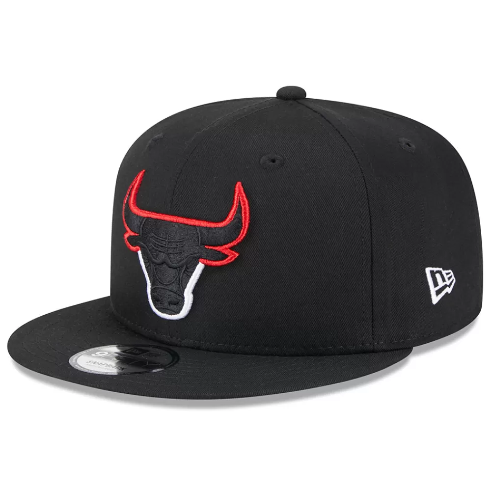 Casquettes De Baseball | Casquettes Homme^New Era Casquette Snapback 9FIFTY NBA Split Logo Chicago Bulls noir