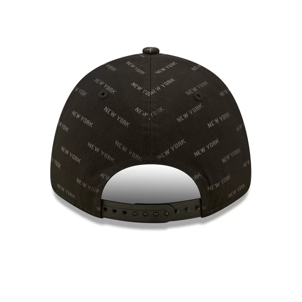 Casquettes De Baseball | Casquettes Homme^New Era Casquette Snapback 9FORTY MLB Monogram AOP New York Yankees noir