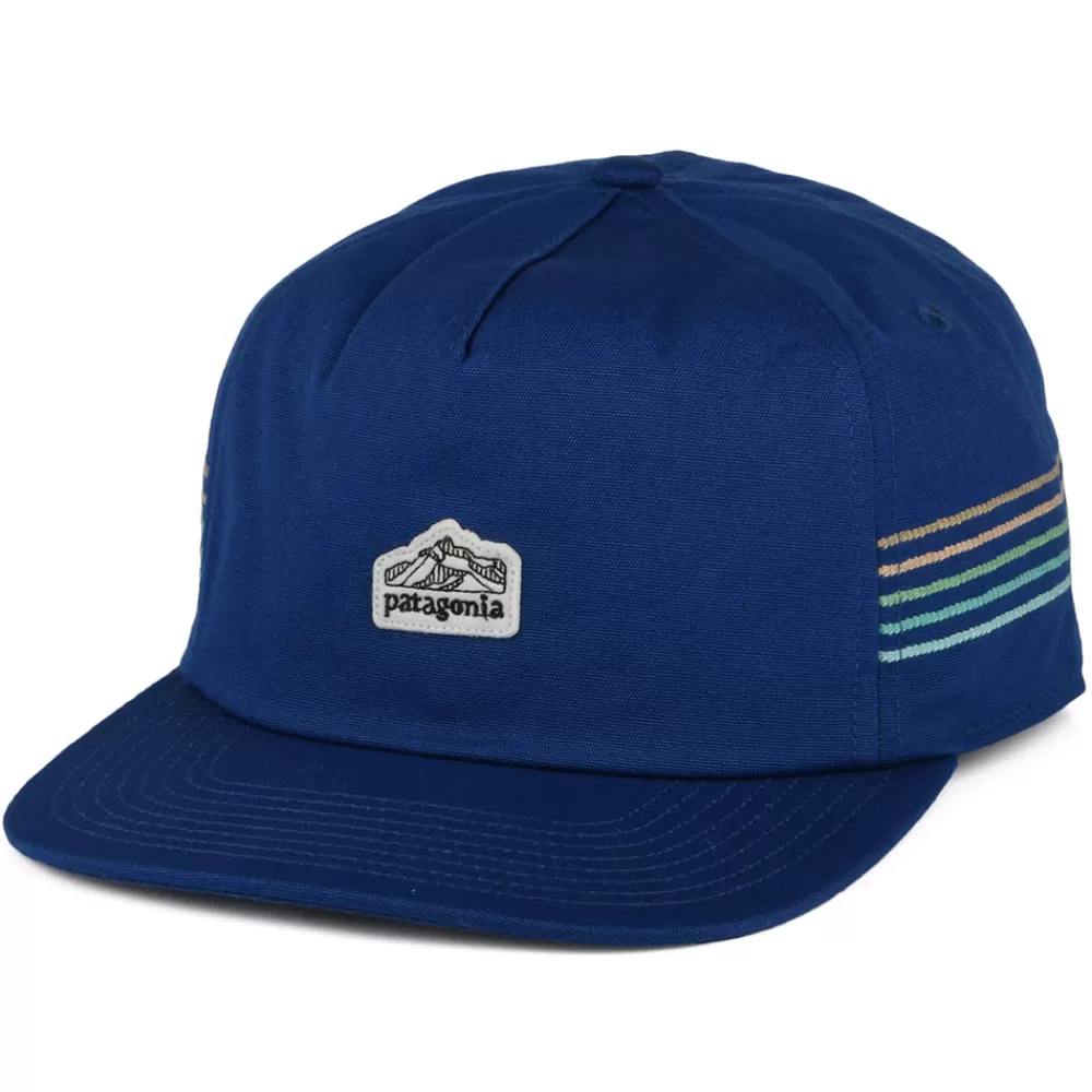 Casquettes De Baseball | Casquettes Homme^Patagonia Casquette Snapback Line Logo Ridge Stripe Funfarer bleu roi