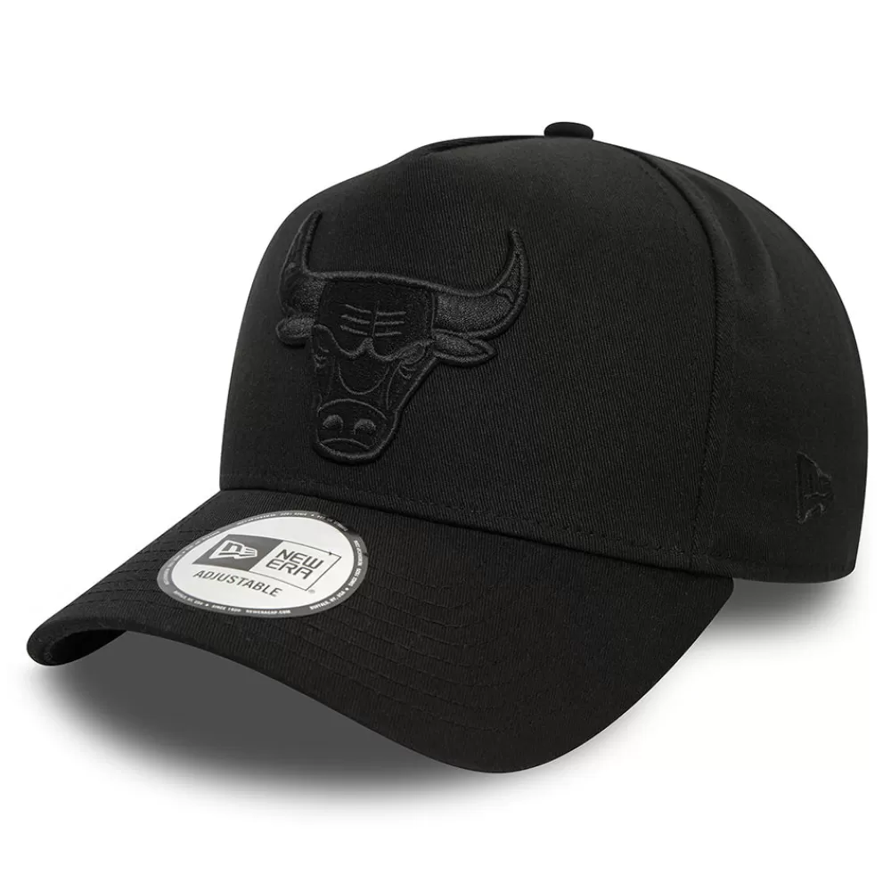 Casquettes De Baseball | Casquettes Homme^New Era Casquette Snapback NBA Monochrome A-Frame Chicago Bulls noir sur noir
