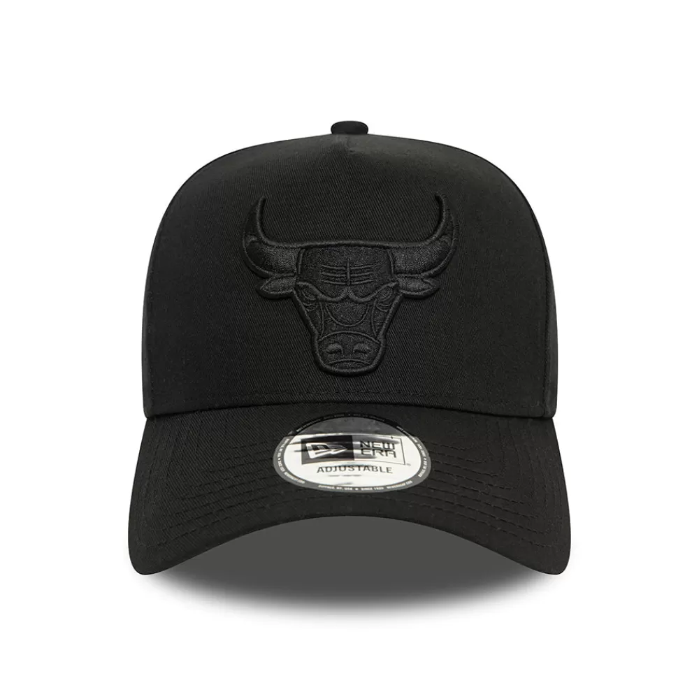 Casquettes De Baseball | Casquettes Homme^New Era Casquette Snapback NBA Monochrome A-Frame Chicago Bulls noir sur noir