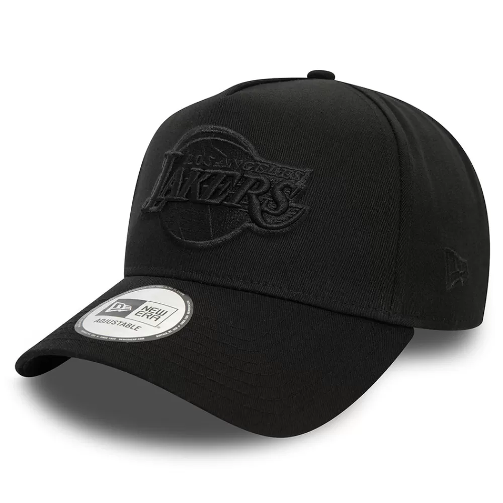Casquettes De Baseball | Casquettes Homme^New Era Casquette Snapback NBA Monochrome A-Frame L.A. Lakers noir sur noir