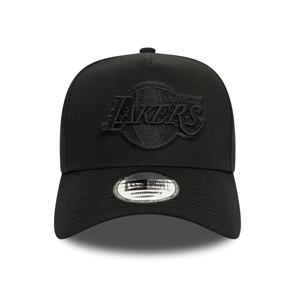 Casquettes De Baseball | Casquettes Homme^New Era Casquette Snapback NBA Monochrome A-Frame L.A. Lakers noir sur noir