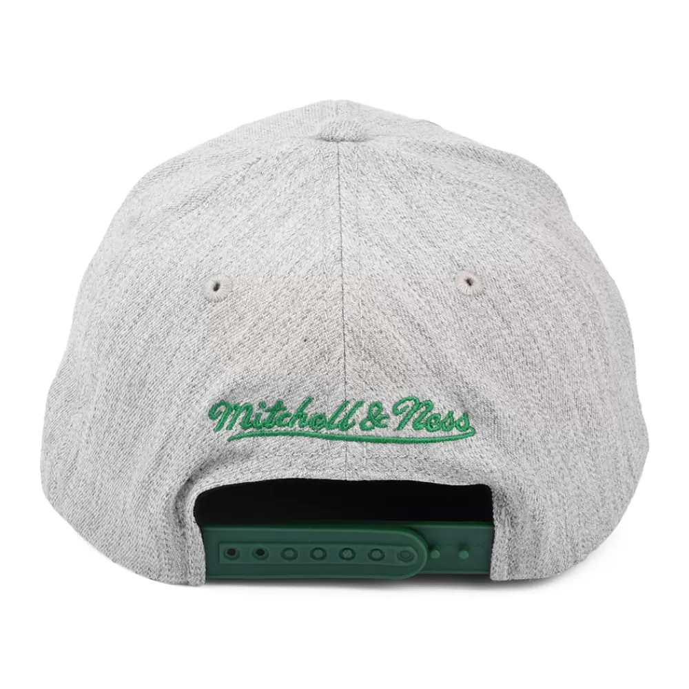 Casquettes De Baseball | Casquettes Homme^Mitchell & Ness Casquette Snapback NBA Team Heather Redline Boston Celtics gris chiné MITCHELL & NESS