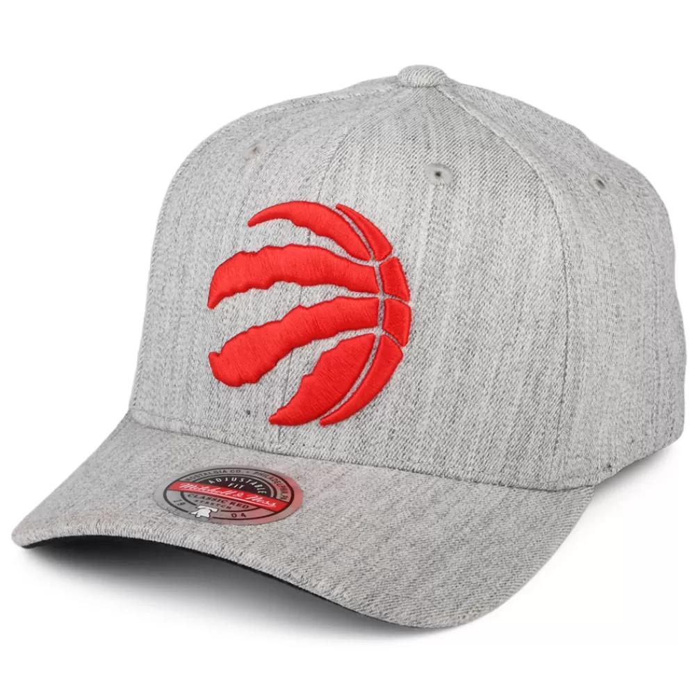 Casquettes De Baseball | Casquettes Homme^Mitchell & Ness Casquette Snapback NBA Team Heather Toronto Raptors gris chiné MITCHELL & NESS
