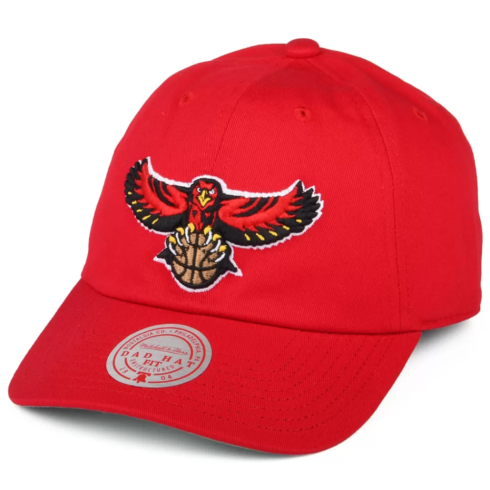 Casquettes De Baseball | Casquettes Homme^Mitchell & Ness Casquette Strapback NBA Team Ground HWC Atlanta Hawks rouge MITCHELL & NESS