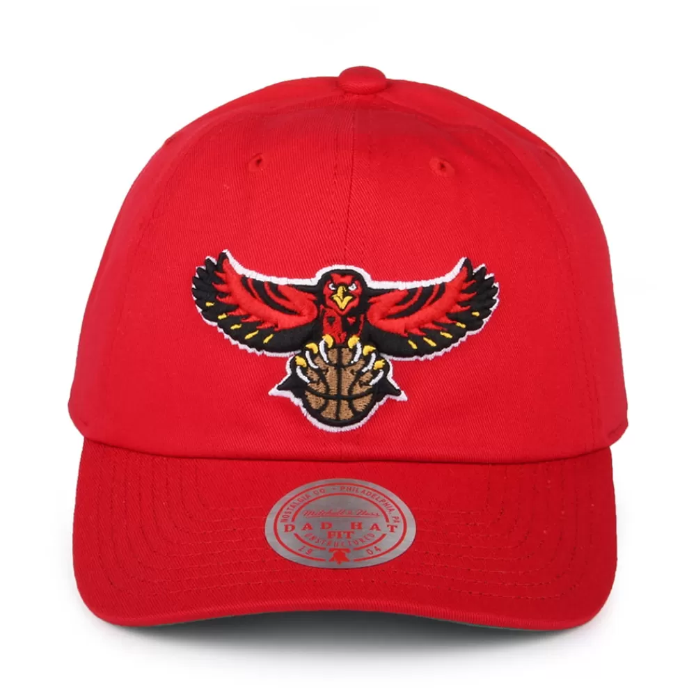 Casquettes De Baseball | Casquettes Homme^Mitchell & Ness Casquette Strapback NBA Team Ground HWC Atlanta Hawks rouge MITCHELL & NESS