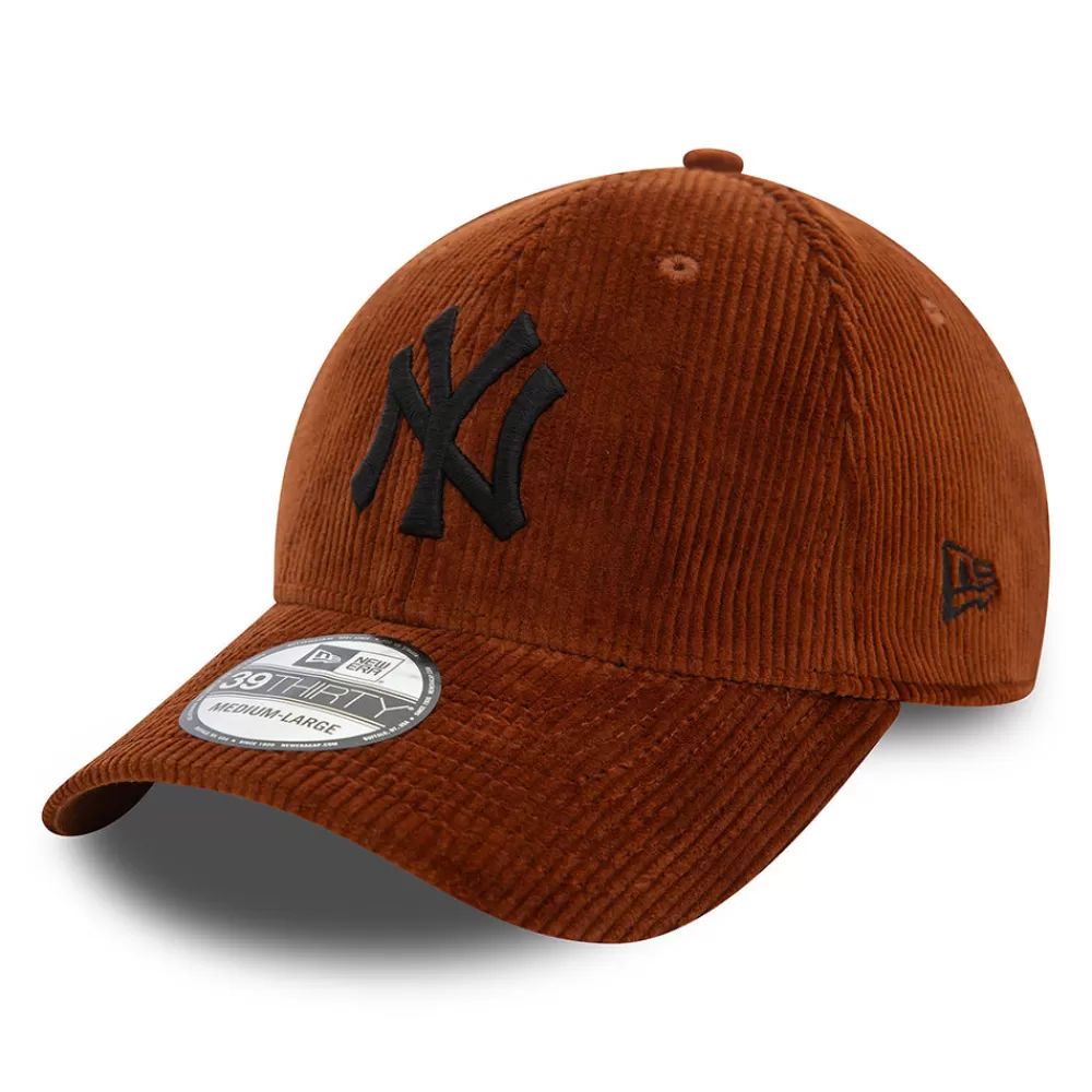 Casquettes De Baseball | Casquettes Homme^New Era Casquette 39THIRTY MLB Cord New York Yankees marron-noir