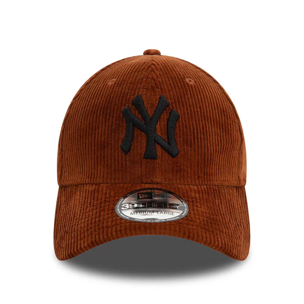 Casquettes De Baseball | Casquettes Homme^New Era Casquette 39THIRTY MLB Cord New York Yankees marron-noir