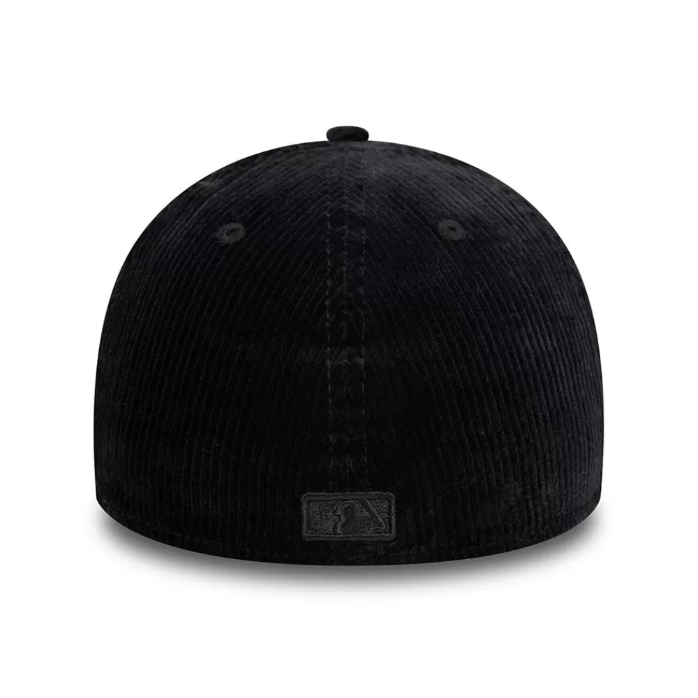 Casquettes De Baseball | Casquettes Homme^New Era Casquette 39THIRTY MLB Cord New York Yankees noir sur noir