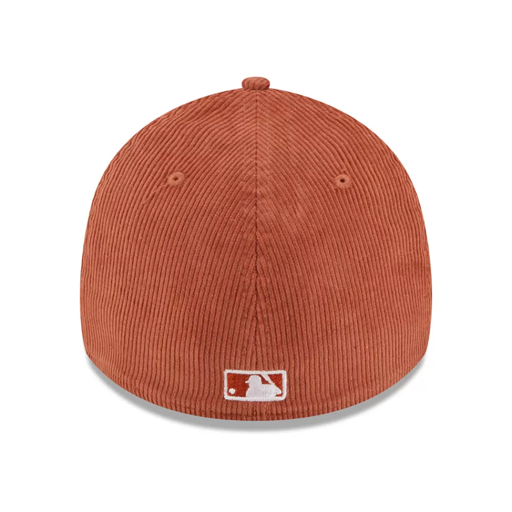 Casquettes De Baseball | Casquettes Homme^New Era Casquette 39THIRTY MLB Cord New York Yankees rouille-blanc