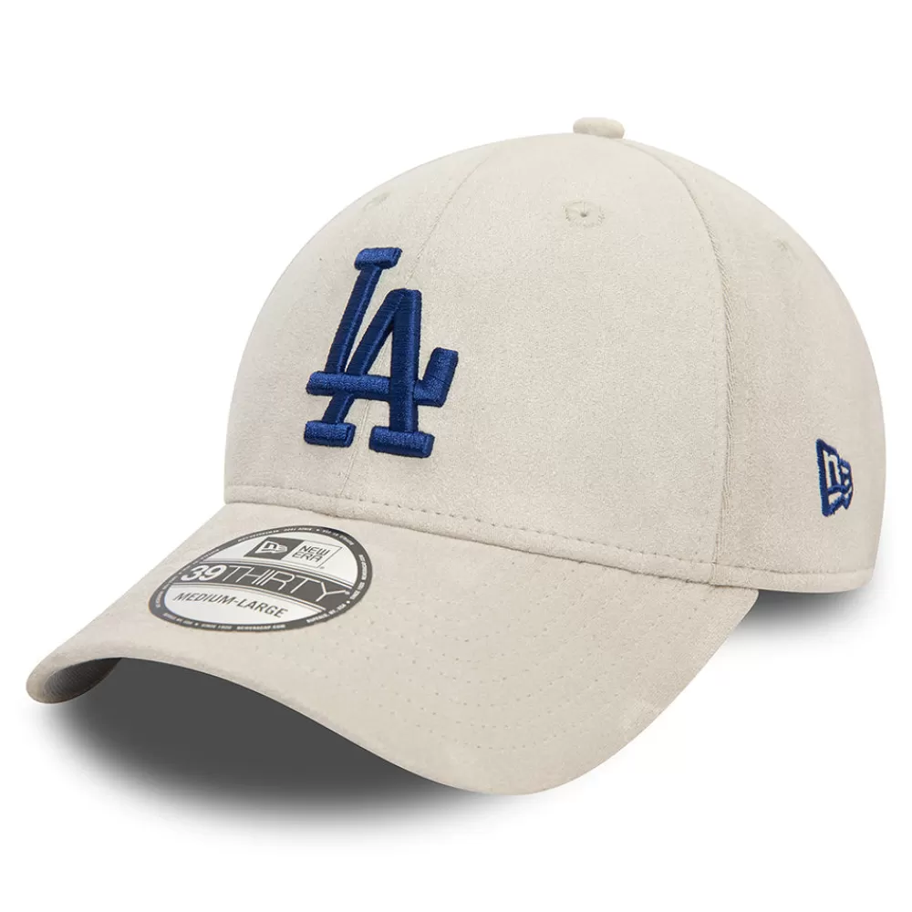 Casquettes De Baseball | Casquettes Homme^New Era Casquette 39THIRTY MLB Faux Suede L.A. Dodgers gris-bleu marine