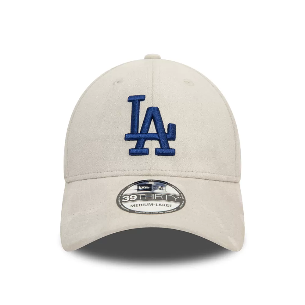 Casquettes De Baseball | Casquettes Homme^New Era Casquette 39THIRTY MLB Faux Suede L.A. Dodgers gris-bleu marine