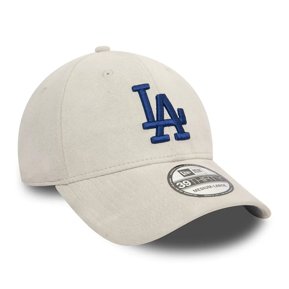 Casquettes De Baseball | Casquettes Homme^New Era Casquette 39THIRTY MLB Faux Suede L.A. Dodgers gris-bleu marine