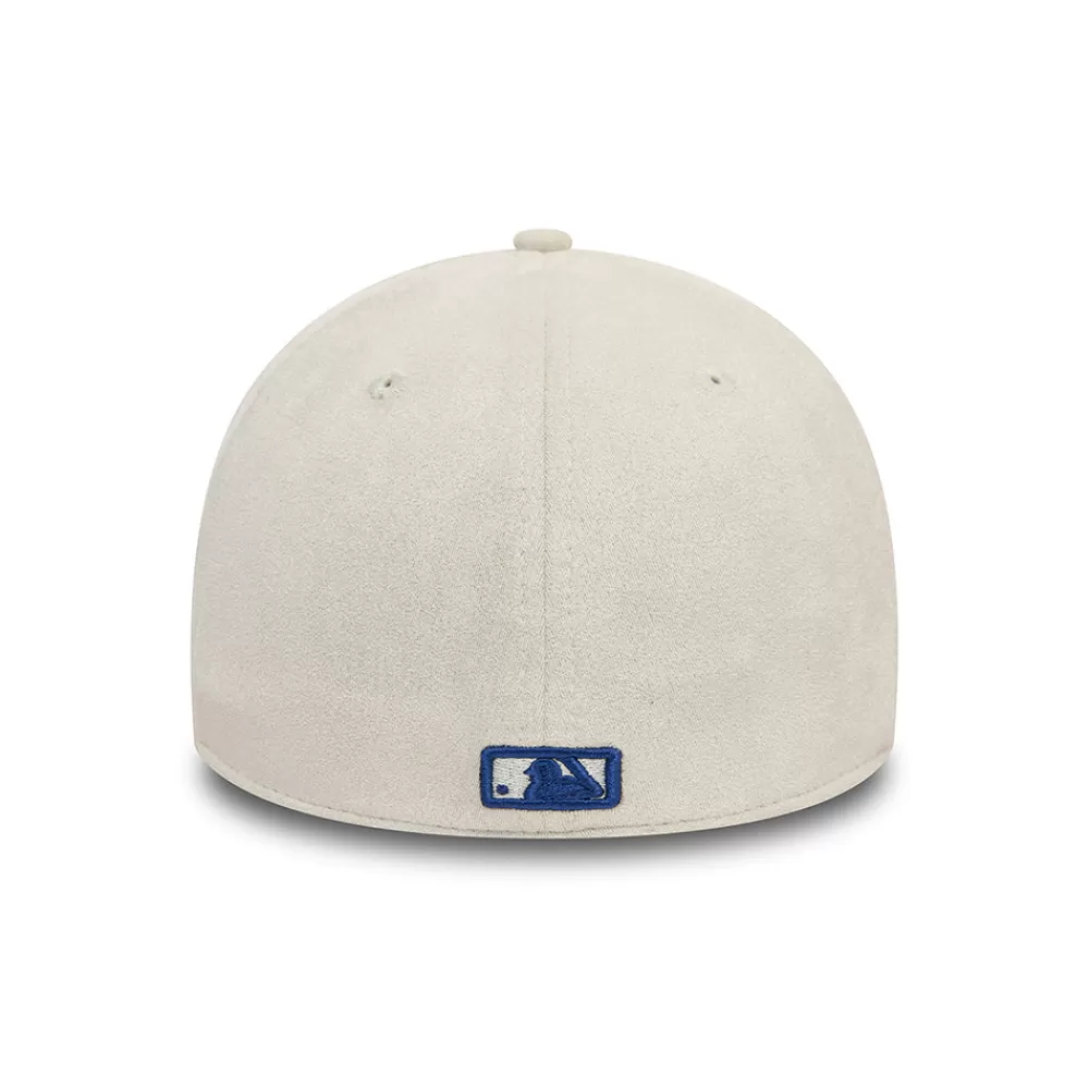 Casquettes De Baseball | Casquettes Homme^New Era Casquette 39THIRTY MLB Faux Suede L.A. Dodgers gris-bleu marine