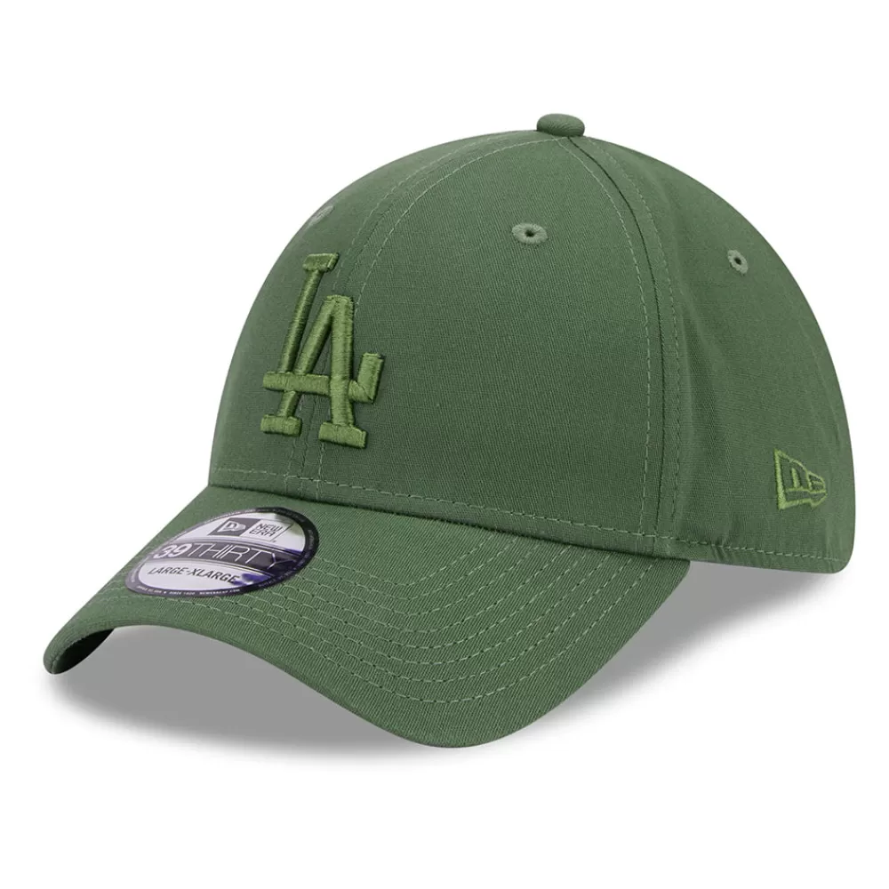 Casquettes De Baseball | Casquettes Homme^New Era Casquette 39THIRTY MLB League Essential L.A. Dodgers olive sur olive