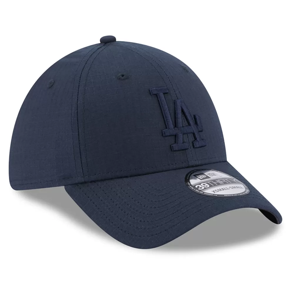 Casquettes De Baseball | Casquettes Homme^New Era Casquette 39THIRTY MLB Ripstop L.A. Dodgers bleu marine sur bleu marine