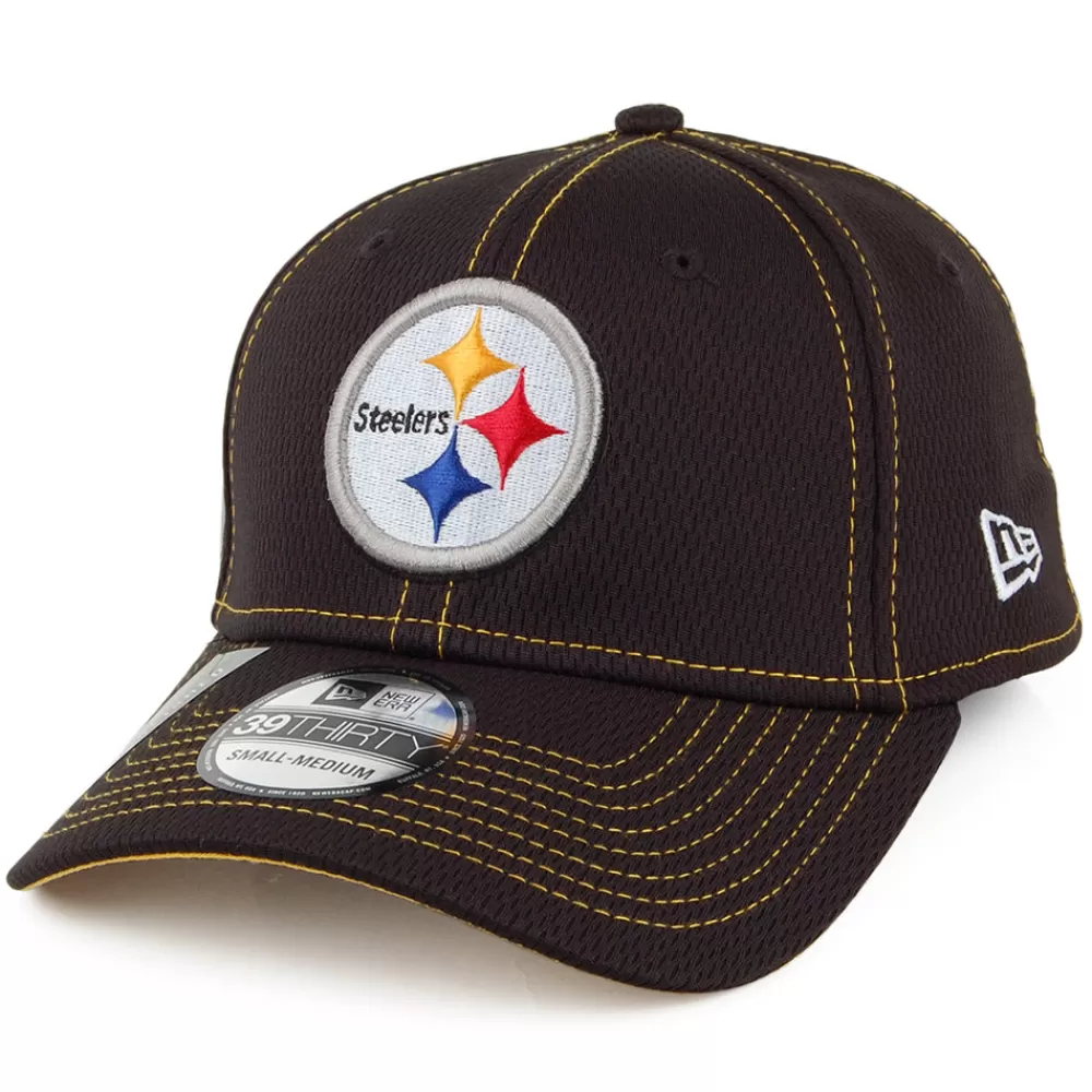 Casquettes De Baseball | Casquettes Homme^New Era Casquette 39THIRTY NFL Onfield Road Pittsburgh Steelers noir