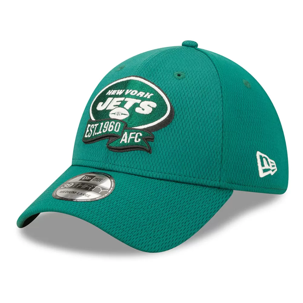Casquettes De Baseball | Casquettes Homme^New Era Casquette 39THIRTY NFL Sideline On Field New York Jets vert