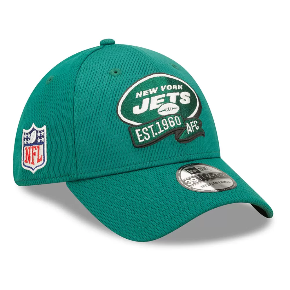 Casquettes De Baseball | Casquettes Homme^New Era Casquette 39THIRTY NFL Sideline On Field New York Jets vert