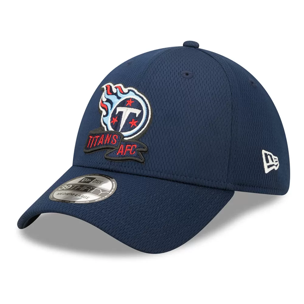 Casquettes De Baseball | Casquettes Homme^New Era Casquette 39THIRTY NFL Sideline On Field Tennessee Titans bleu