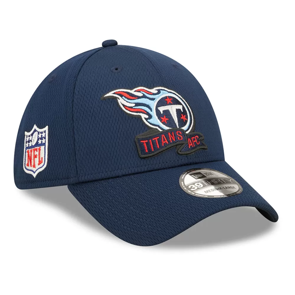 Casquettes De Baseball | Casquettes Homme^New Era Casquette 39THIRTY NFL Sideline On Field Tennessee Titans bleu