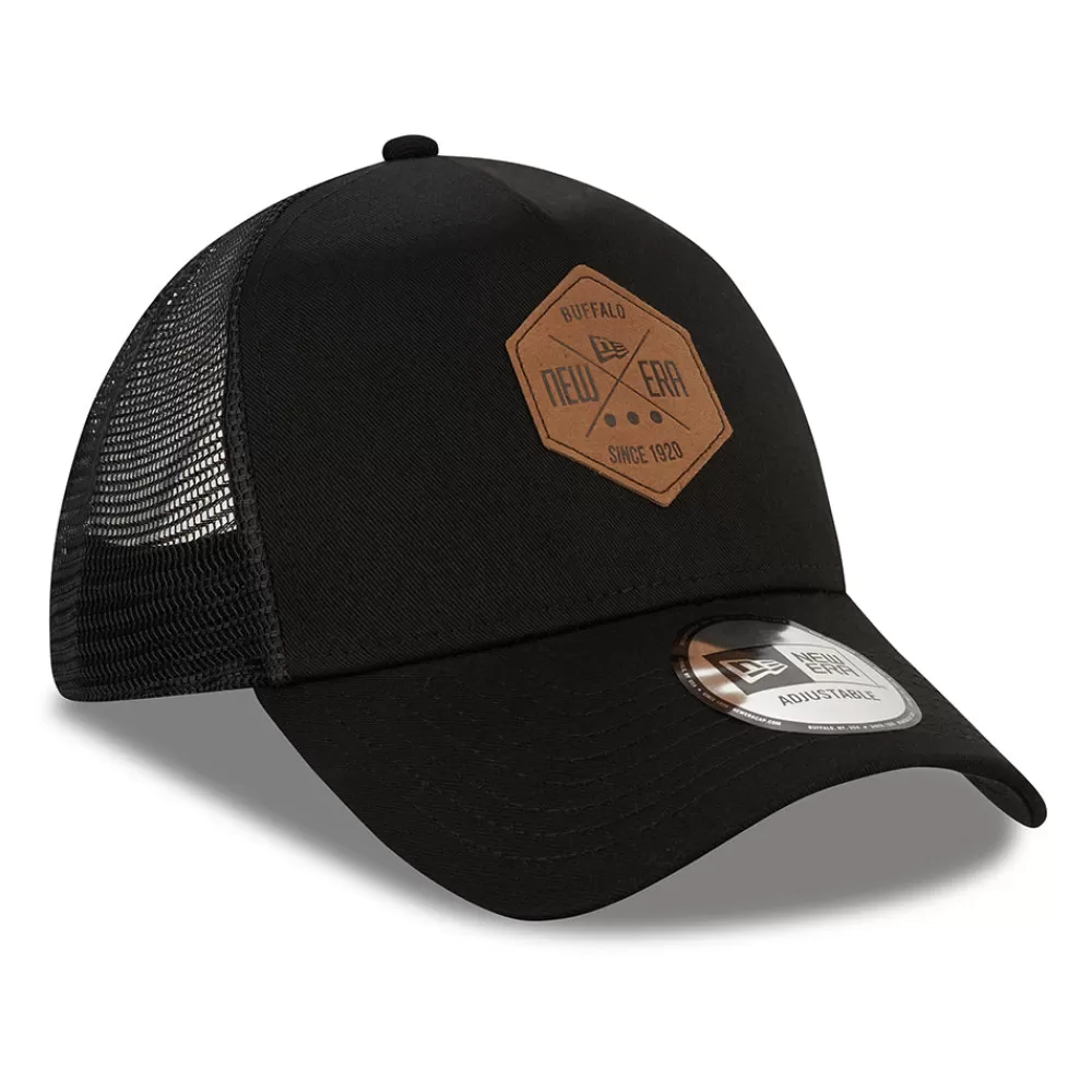 Casquettes Trucker | Casquettes De Baseball^New Era Casquette Trucker A-Frame 9FORTY Heritage Patch noir