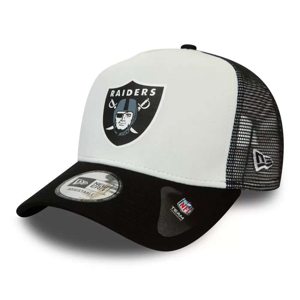 Casquettes De Baseball | Casquettes Trucker^New Era Casquette Trucker A-Frame 9FORTY NFL Team Colour Block Las Vegas Raiders noir-blanc